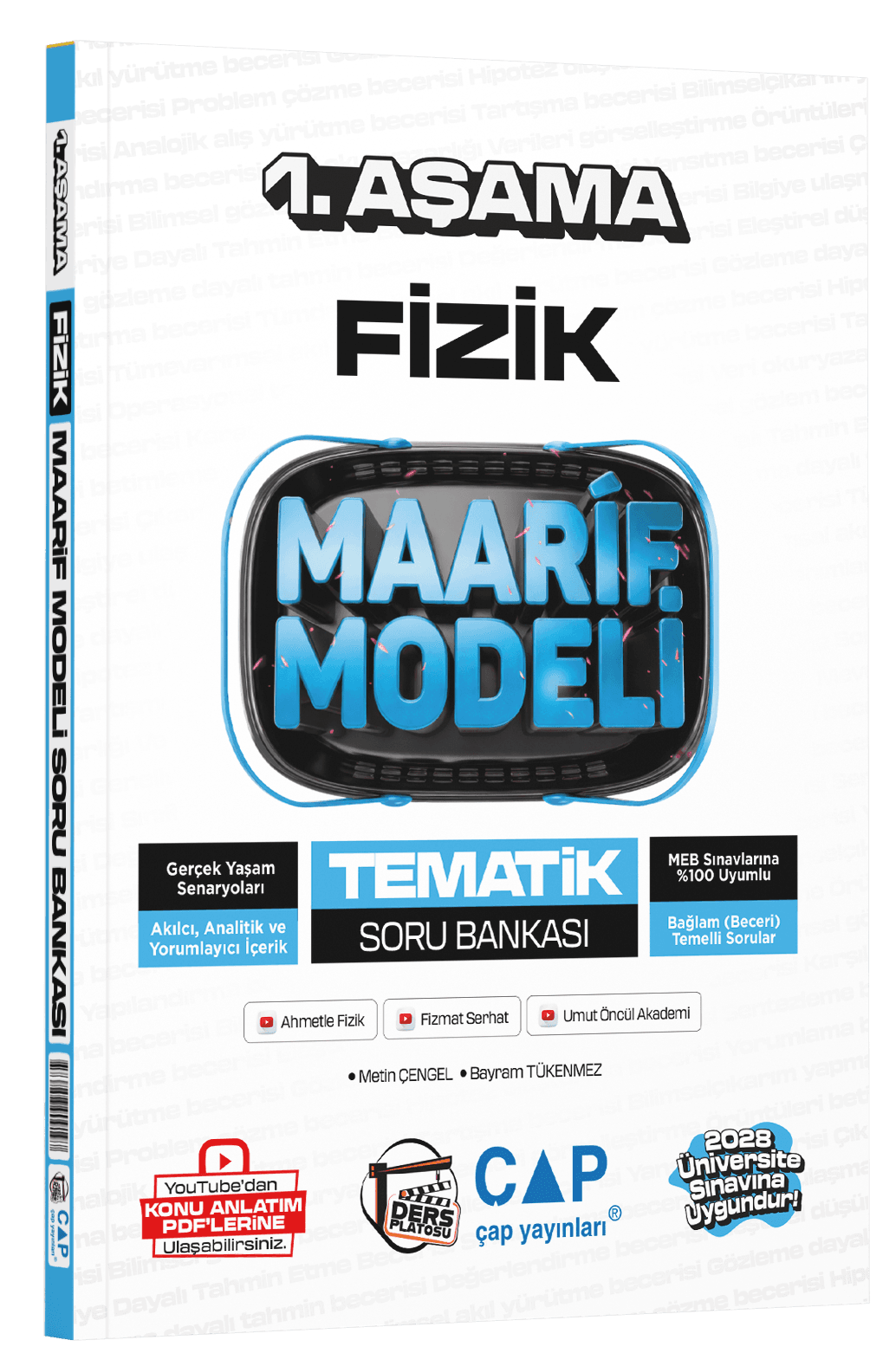 Çap Yayınları Üniversiteye Hazırlık Fizik Ders Platosu Maarif Modeli Tematik Soru Bankası 1. Aşama
